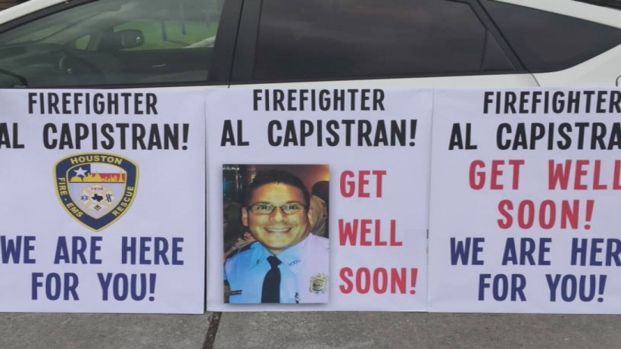 First Houston firefighter infected by COVID-19 recovers