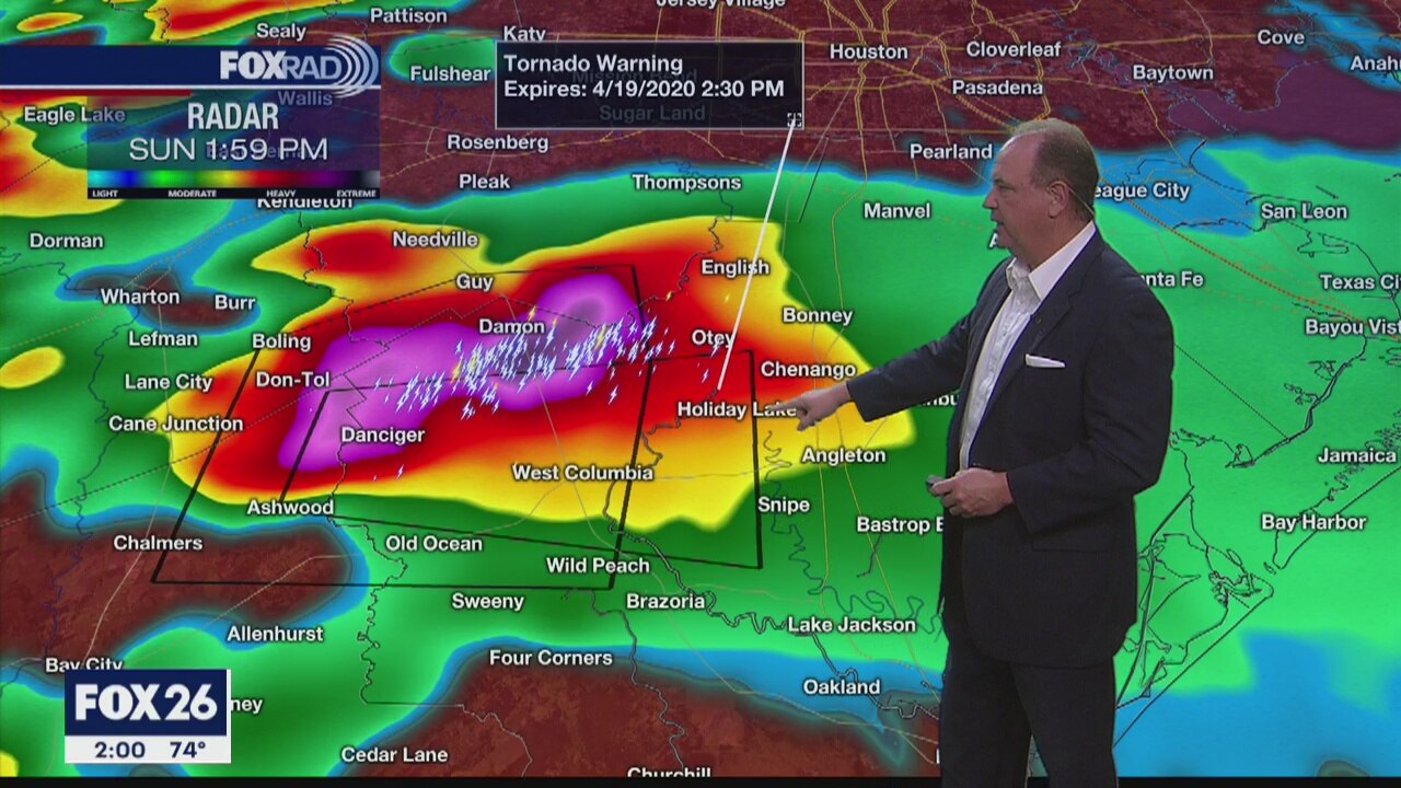 Severe Weather Update 2:00 p.m.