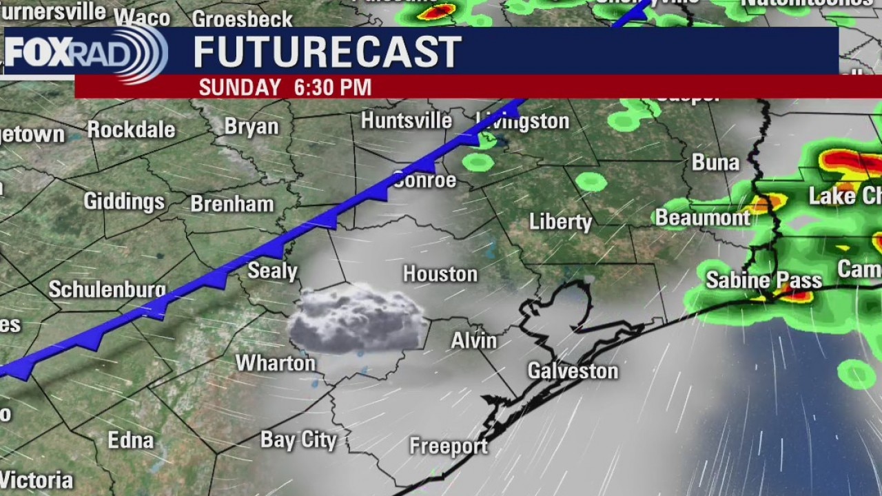 Sunday Evening Weather Forecast