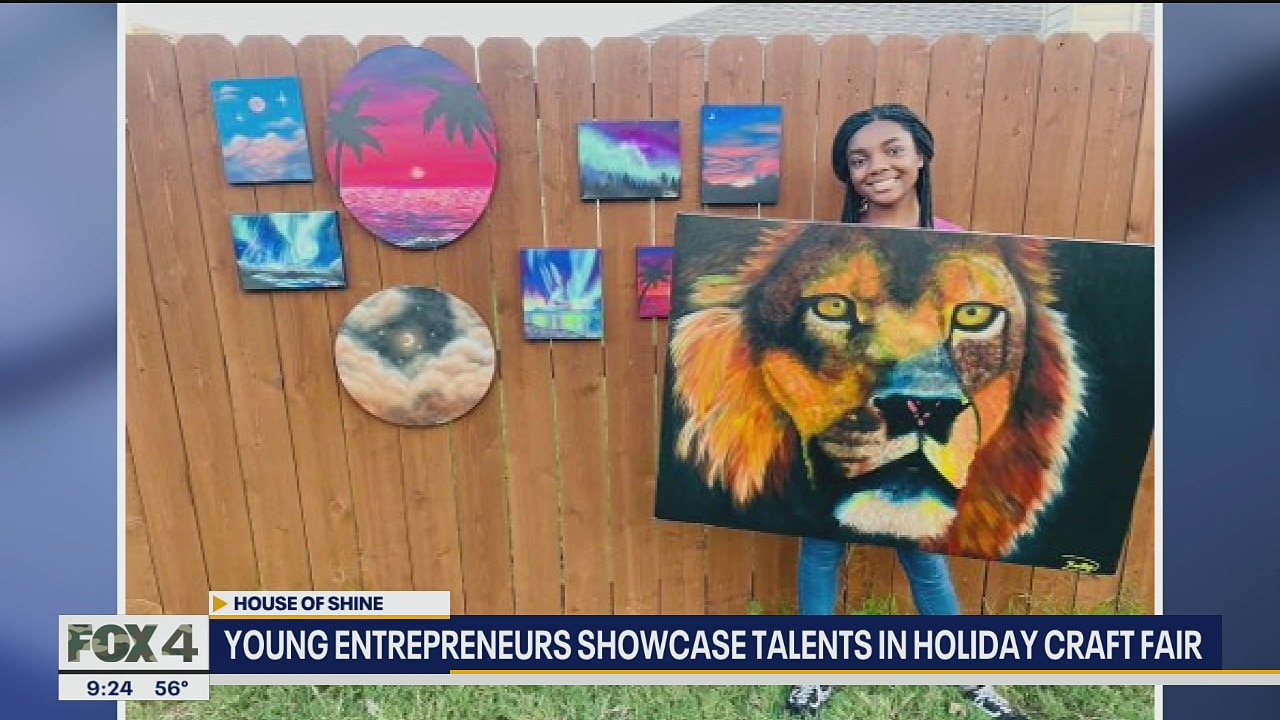 Young entrepreneurs showcase their talents in holiday craft fair
