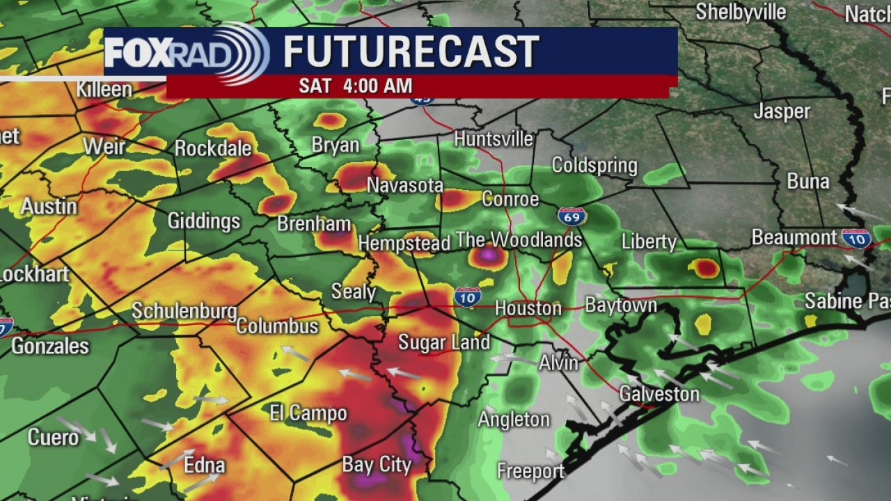 Saturday Morning Weather Forecast
