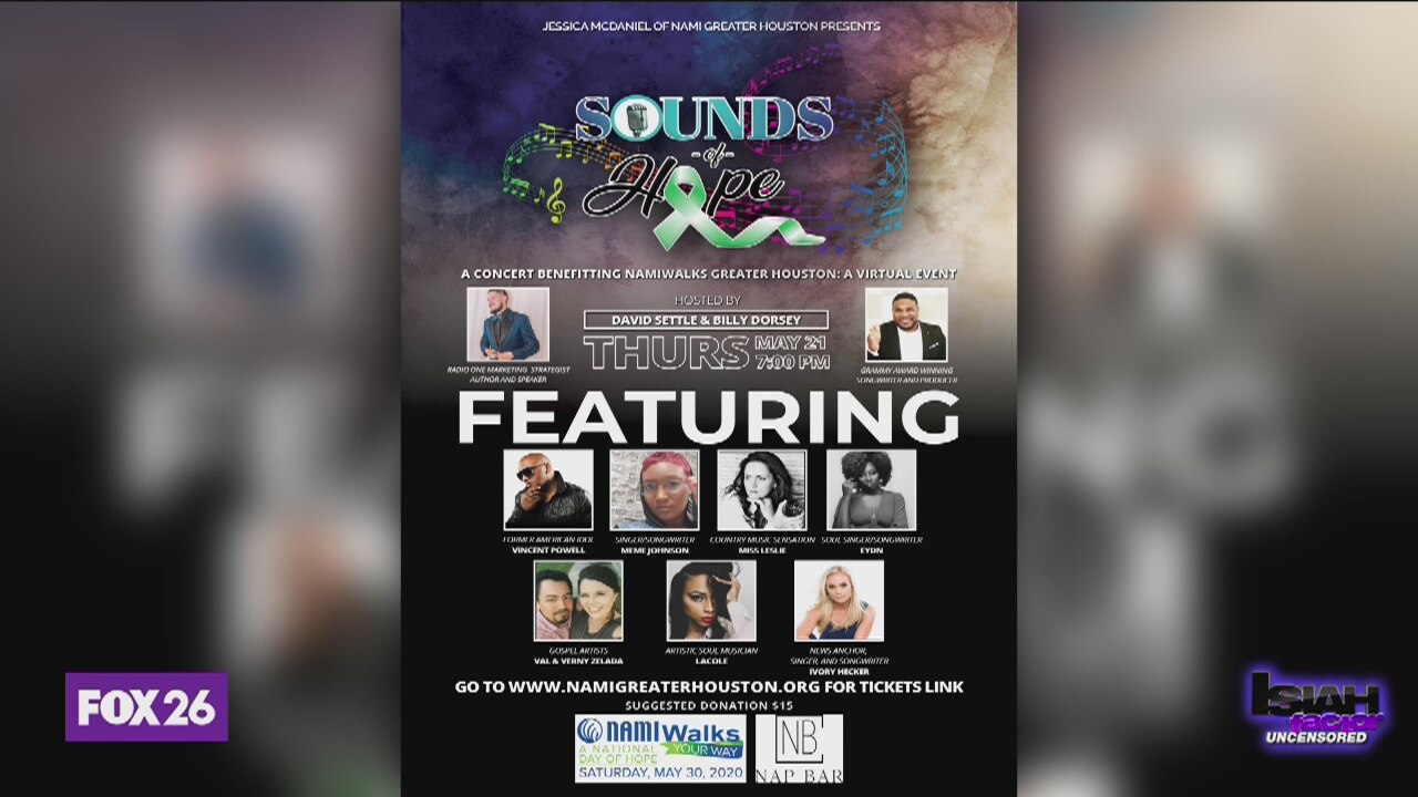 Sounds of hope: Virtual concert for mental health awareness month