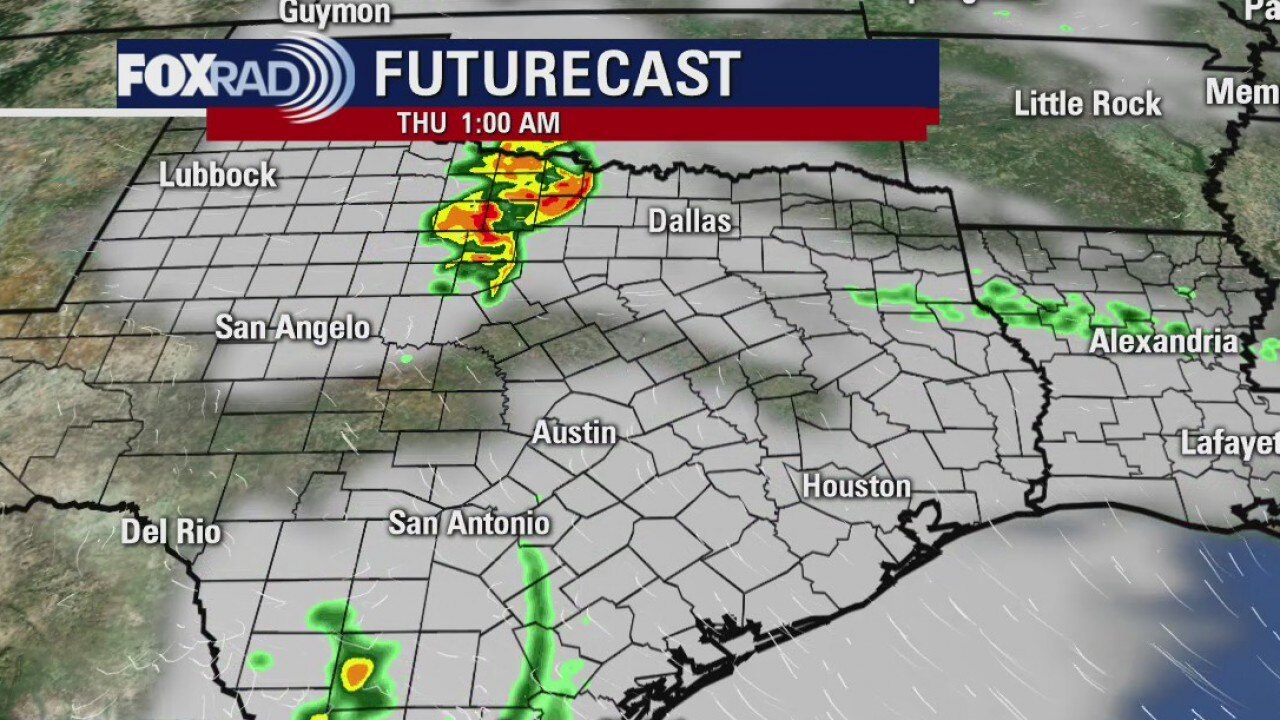 Wednesday Evening Weather Forecast