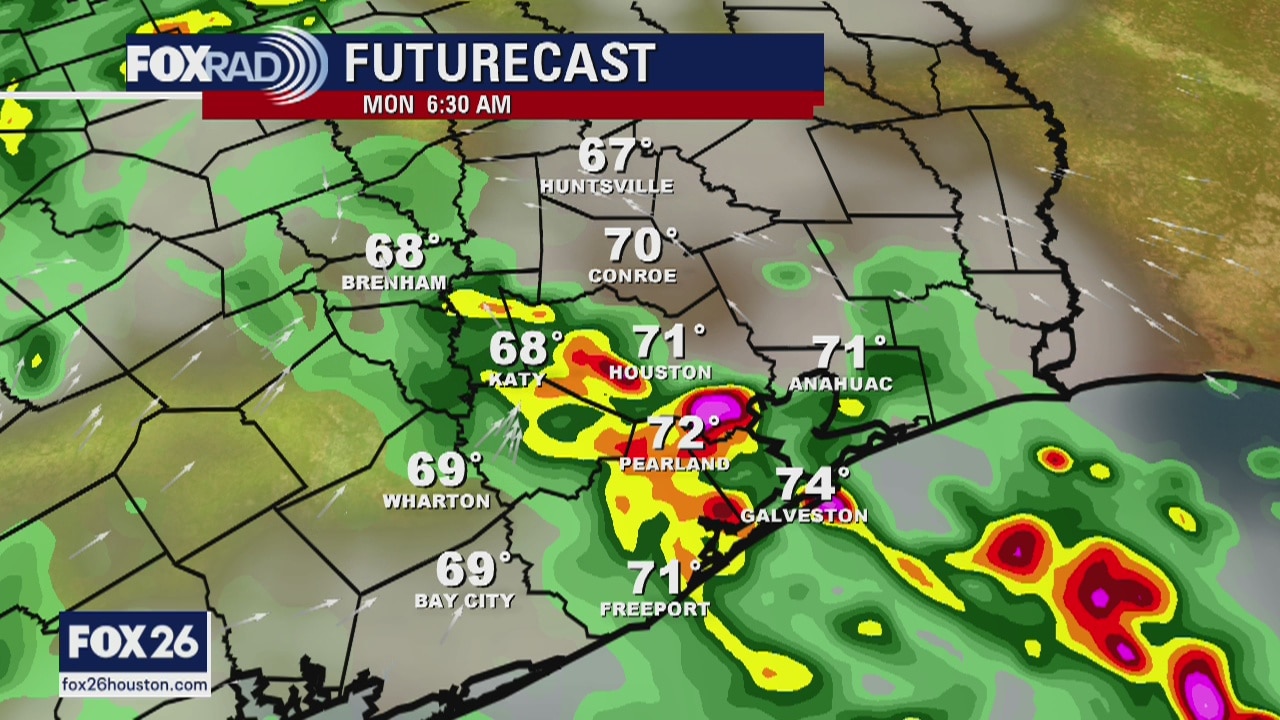 Monday Morning Weather Forecast