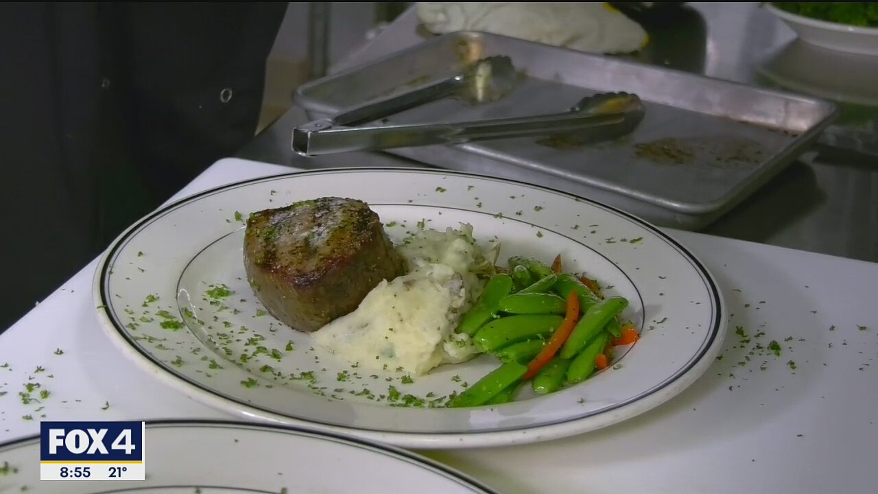 Filet Mignon Valentine's Day Dinner
