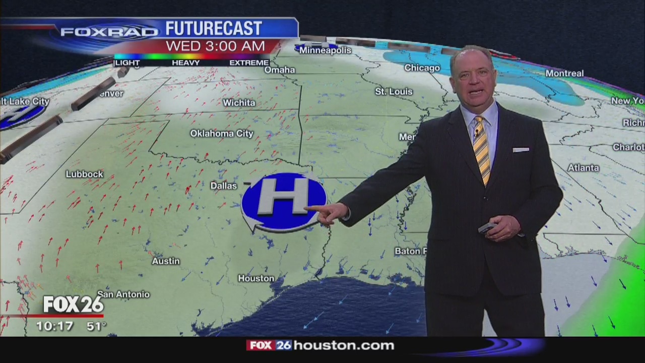 10 p.m. Feb. 12 Houston-area weather forecast