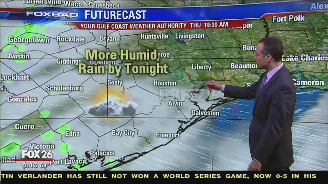Thursday morning weather forecast