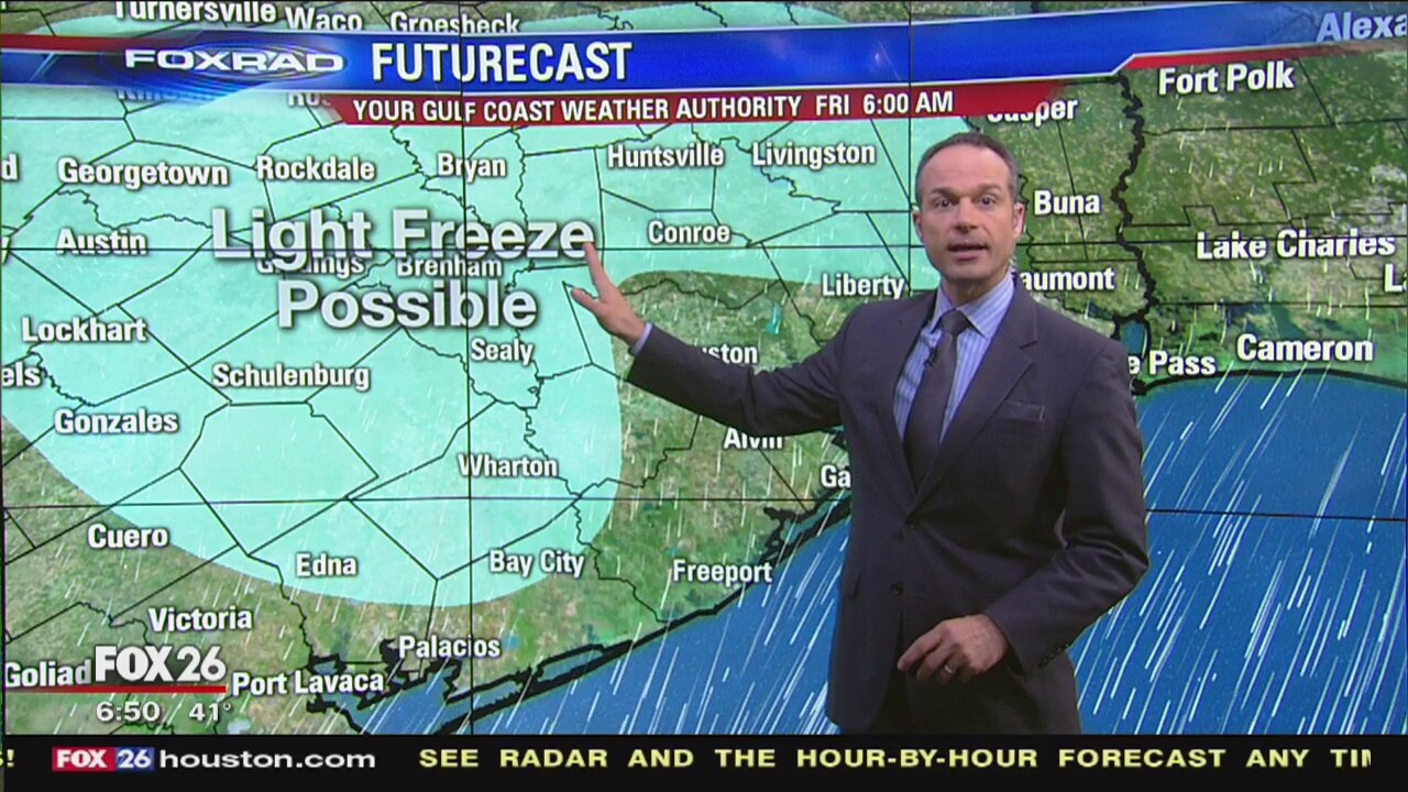 Thursday morning weather forecast