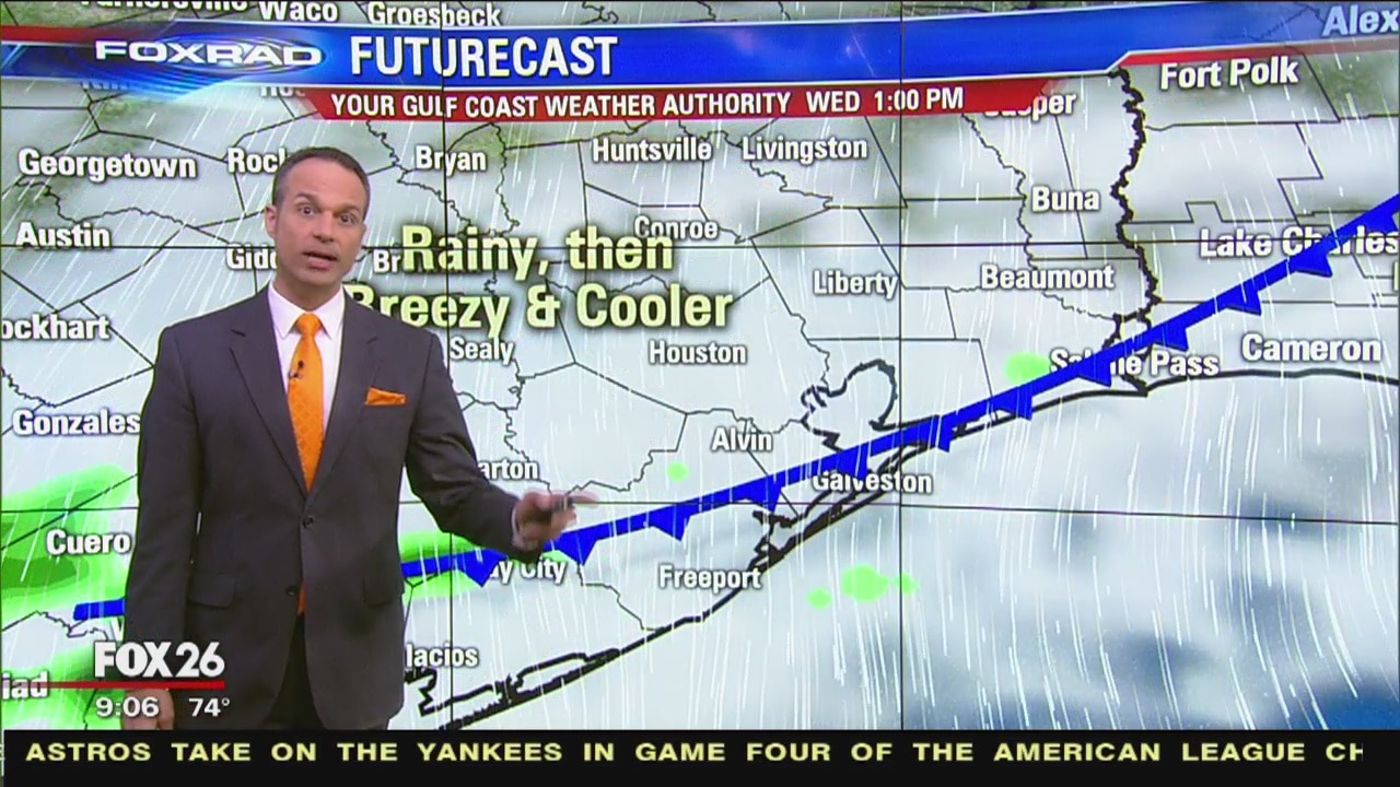Wednesday afternoon forecast