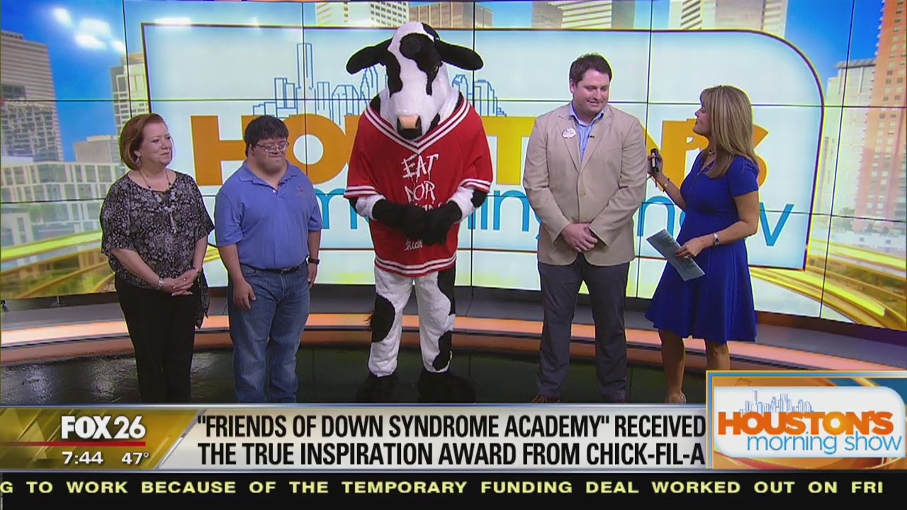 'Friends of Down Syndrome Academy' receives award from Chick-fil-A