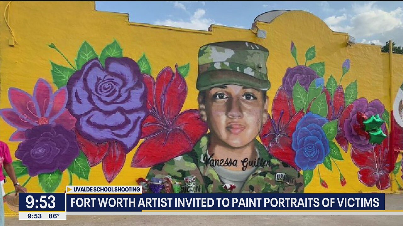 Fort Worth artist to paint portraits of Uvalde victims