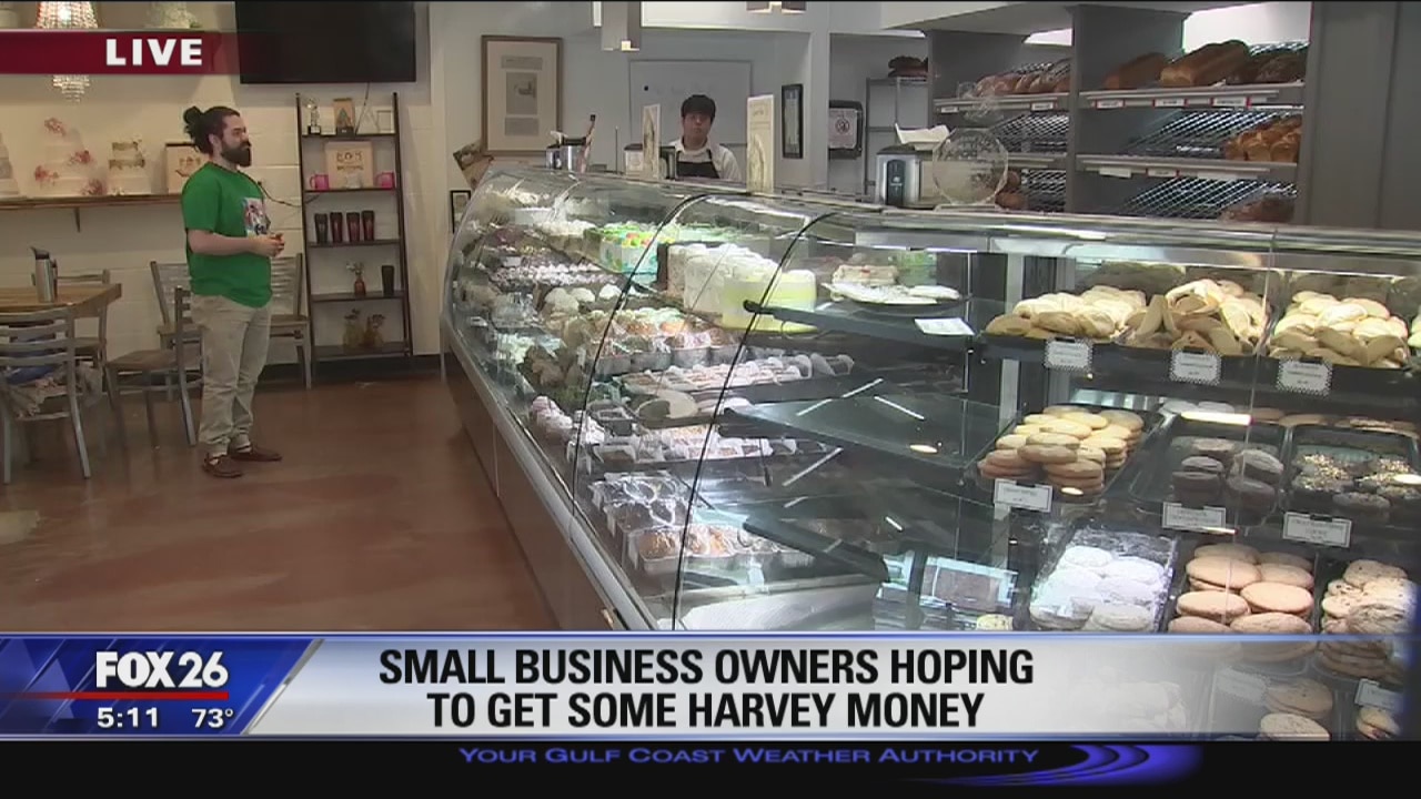 Small business owners hoping to get some Harvey money