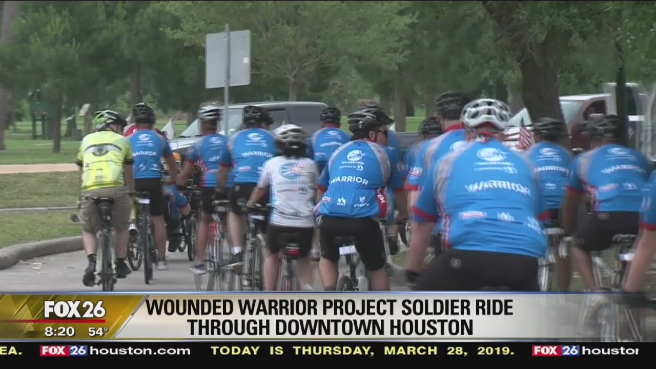 Wounded Warrior Project ride through Houston | FOX 26 Houston