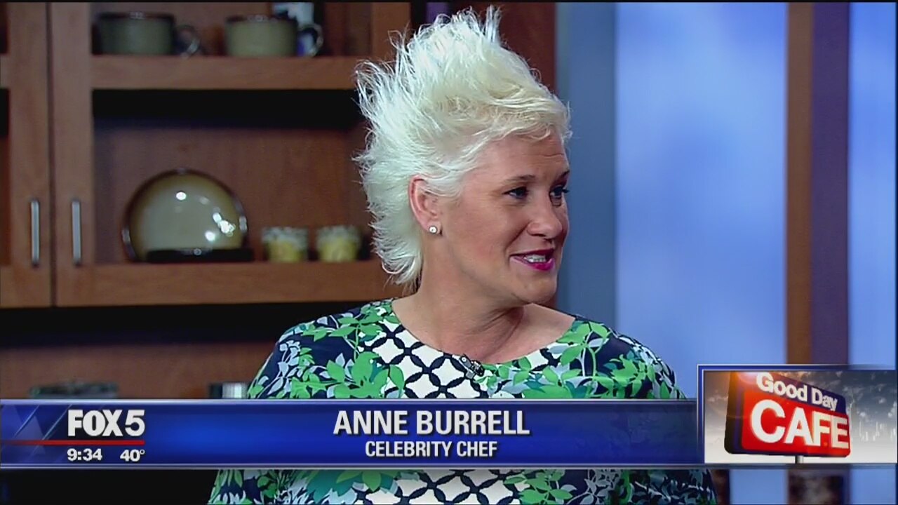 Anne Burrell on new book 'Cook Like A Rock Star' (2016)