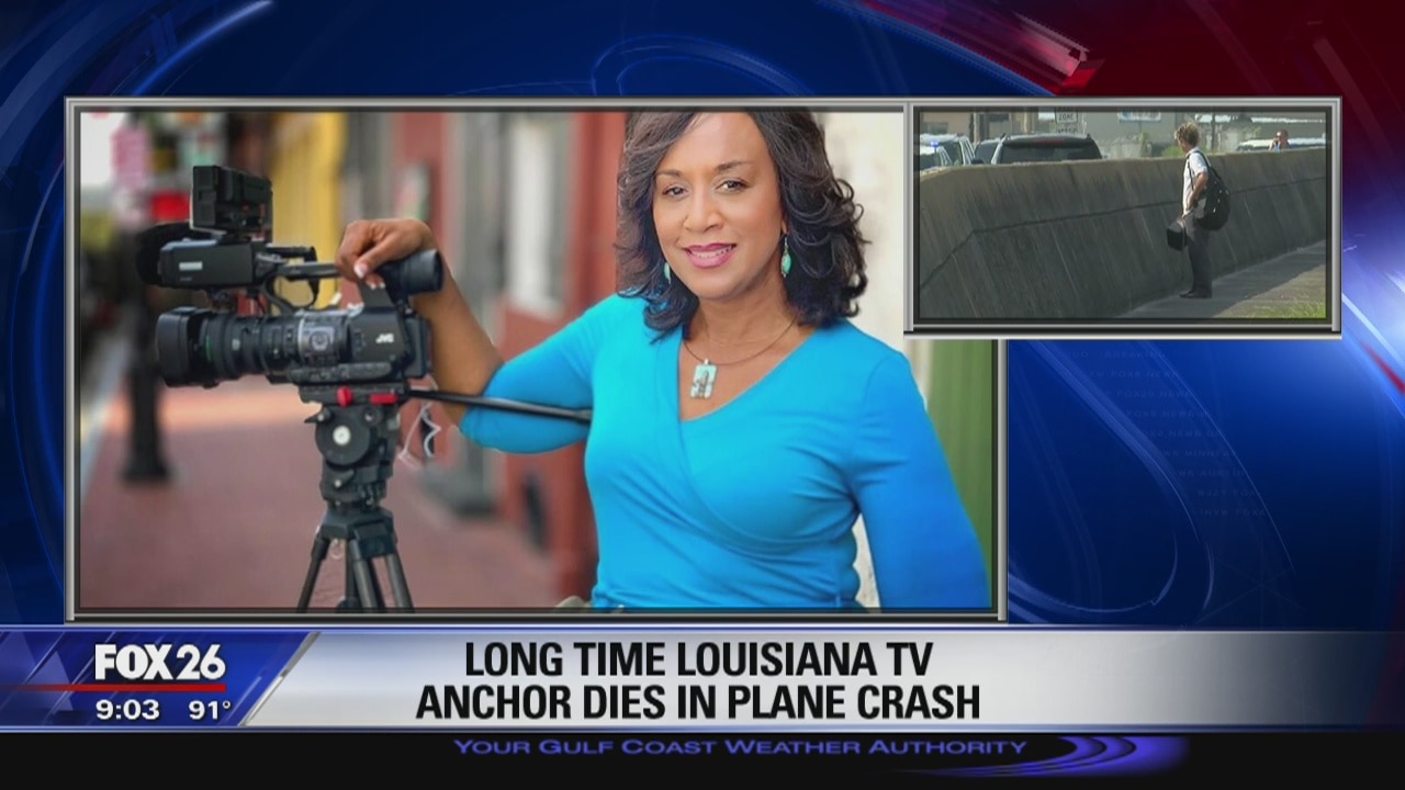 Longtime Louisiana TV anchor dies in plane crash