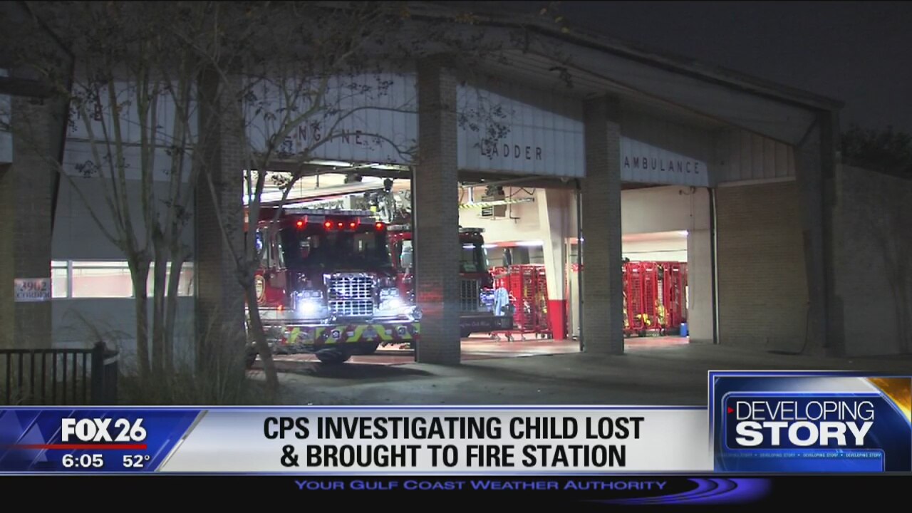 CPS investigating lost child taken to fire station