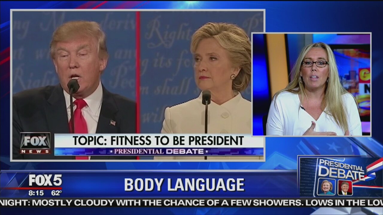 Trump and Clinton Body Language During Final Debate