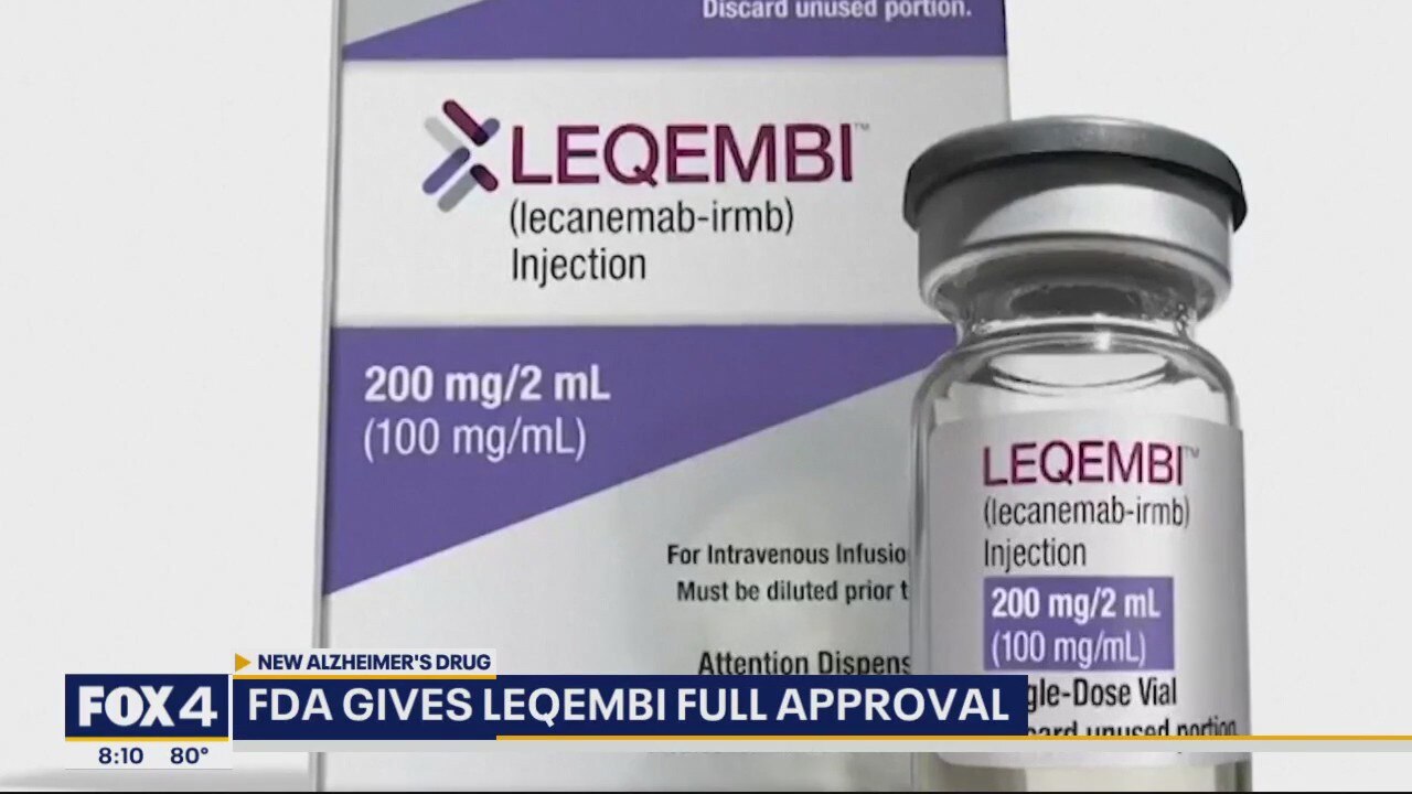 FDA gives full approval to new Alzheimer's drug