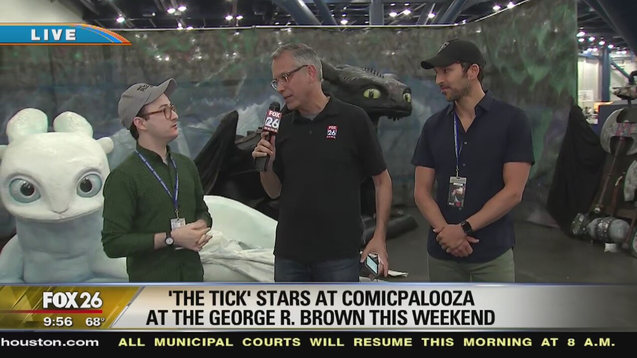 'The Tick' stars at Comicpalooza