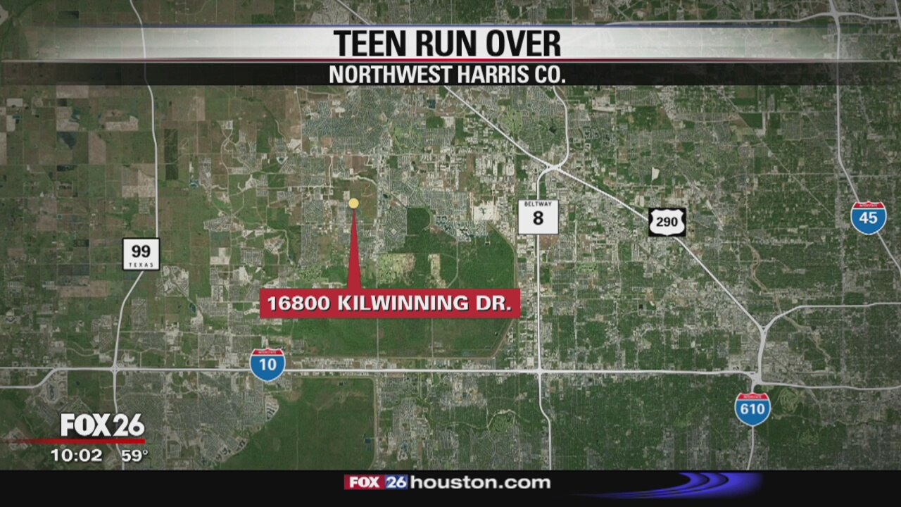 Teen injured after riding on hood of car, falling