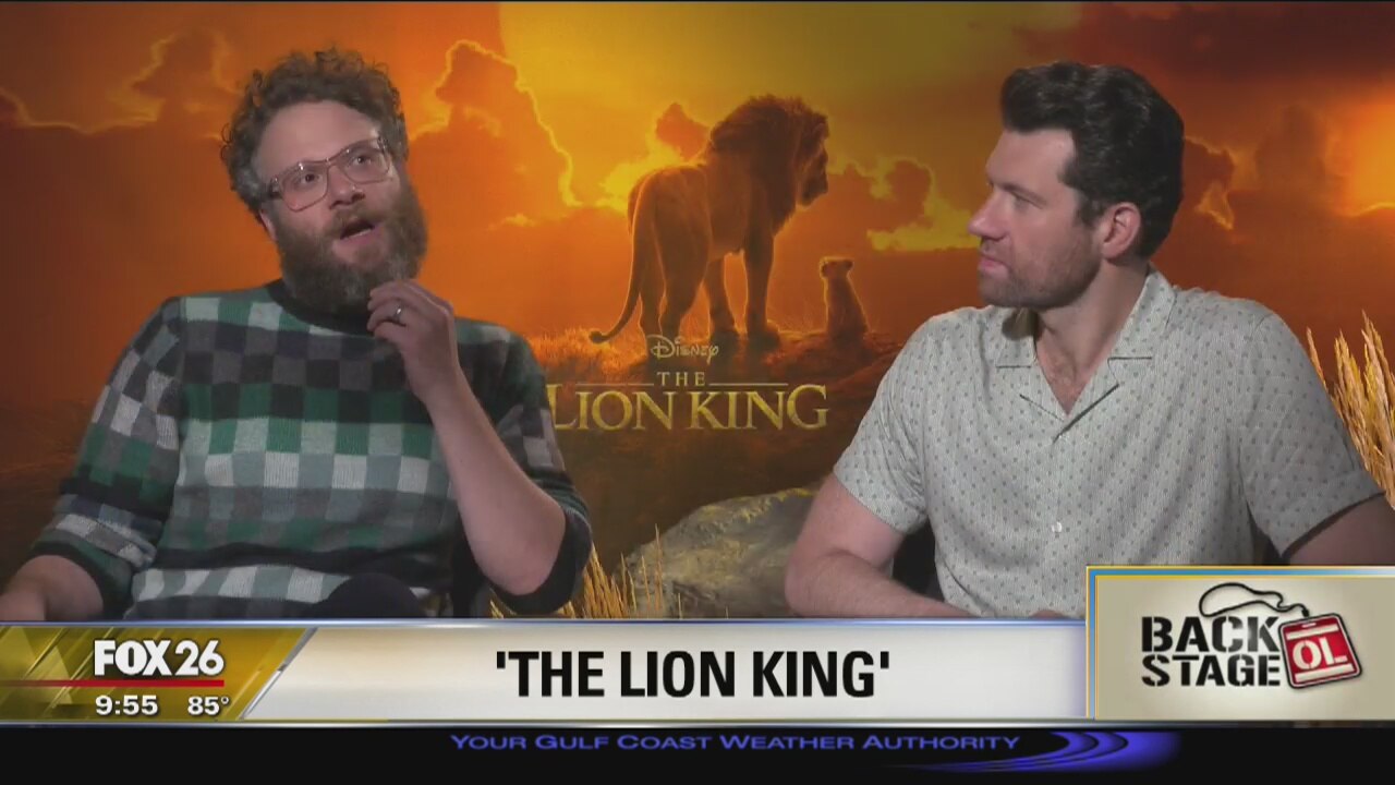 Go Backstage - 'The Lion King' (Seth Rogen & Billy Eichner)