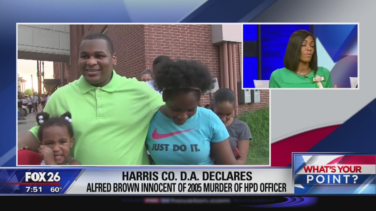 Alfred Brown Exonerated for Murder of HPD Officer