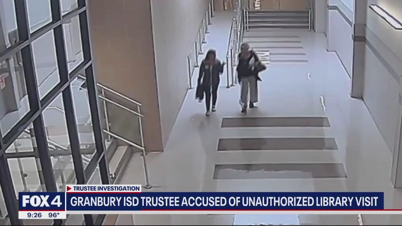 Granbury trustee accused of unauthorized library visit