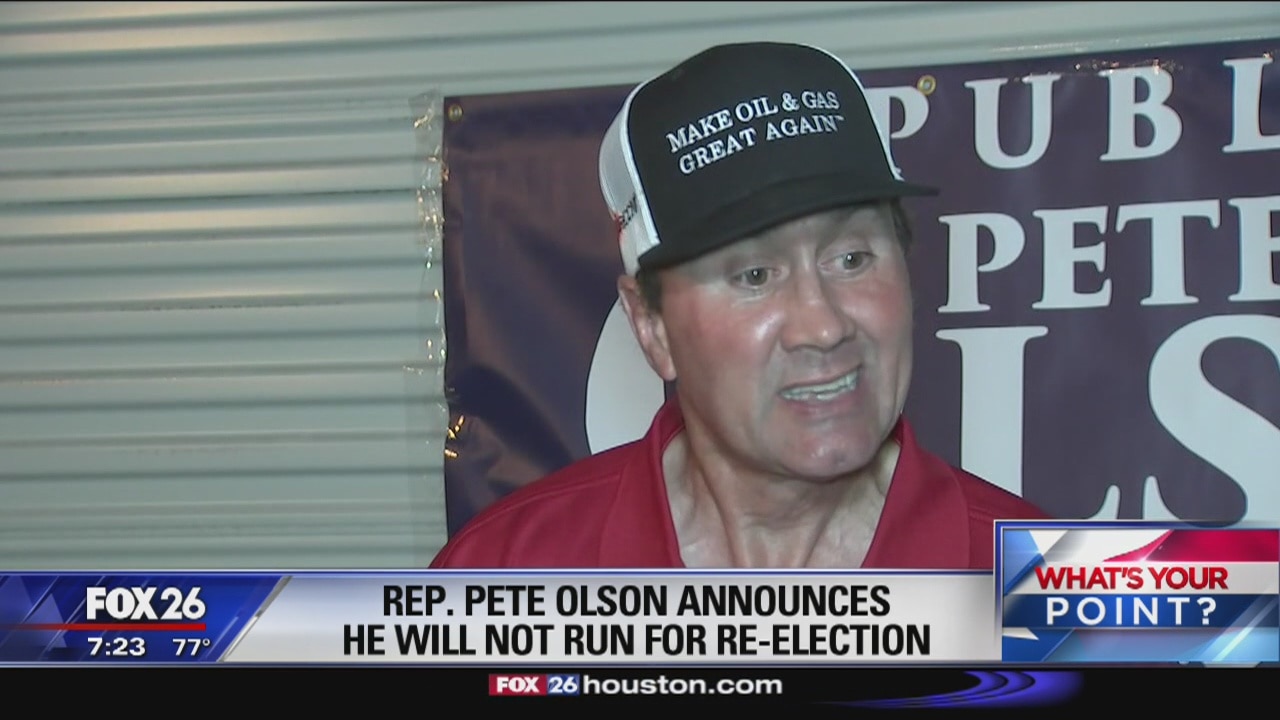 Pete Olson won't run for re-election