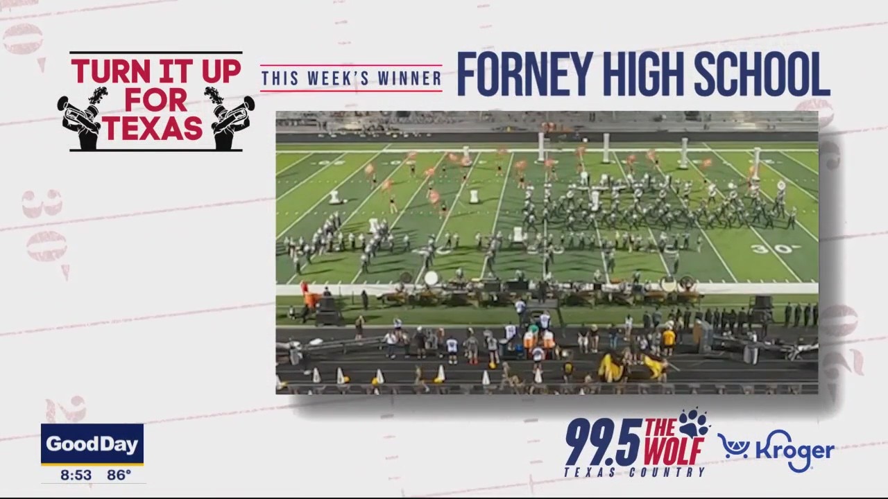 Forney HS band is the first Turn It Up for Texas winner