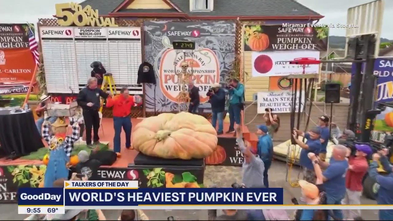 Talkers: Record-breaking pumpkin, golf and more