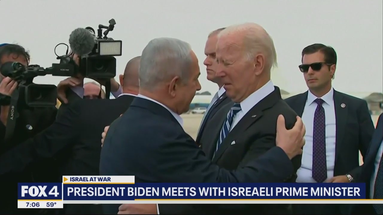 President Biden meets with Israeli prime minister