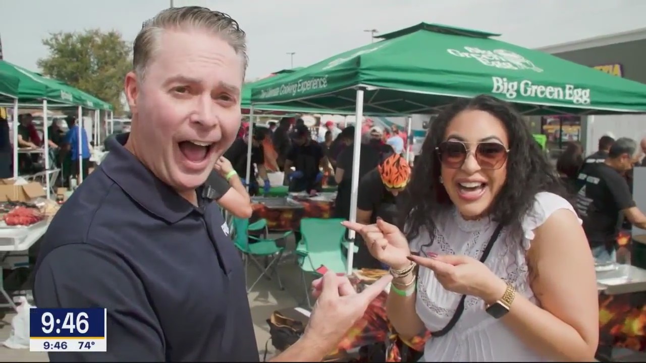 Brandon Todd judges at Eggfest