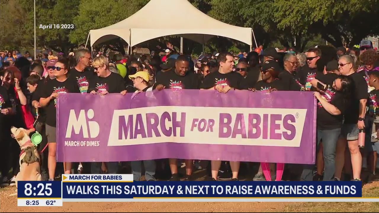March for Babies walks to raise awareness and funds