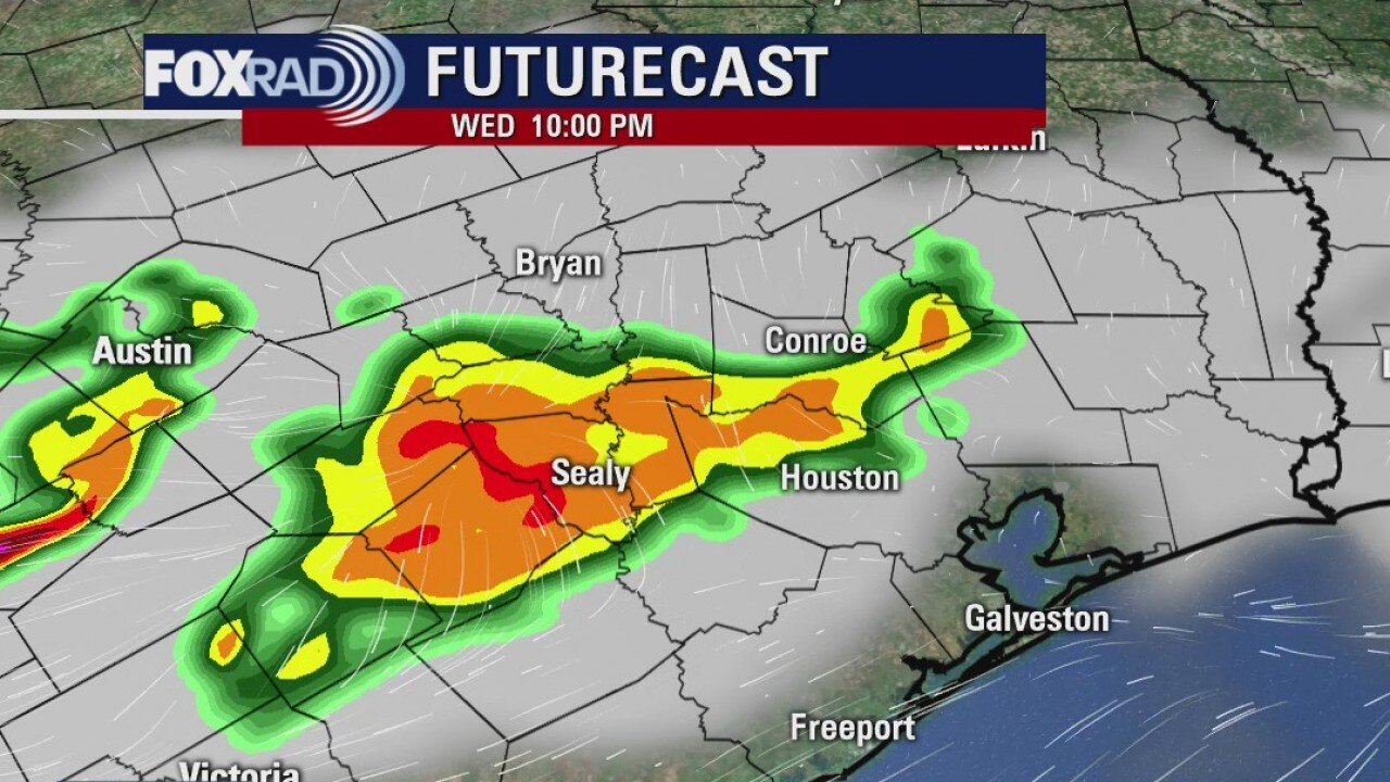 Wednesday Evening Weather Forecast