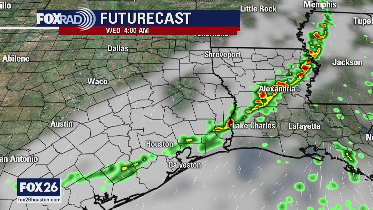 Wednesday morning forecast