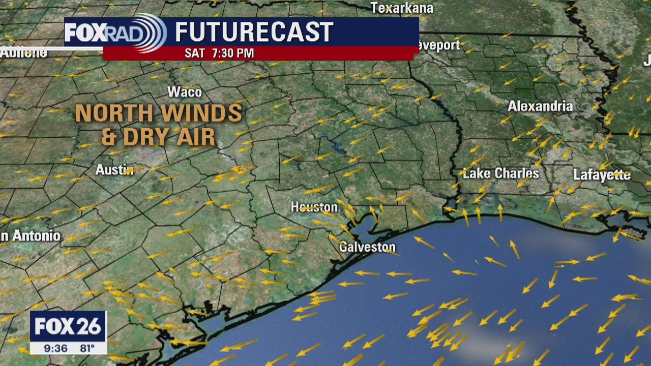 A look at the weekend forecast