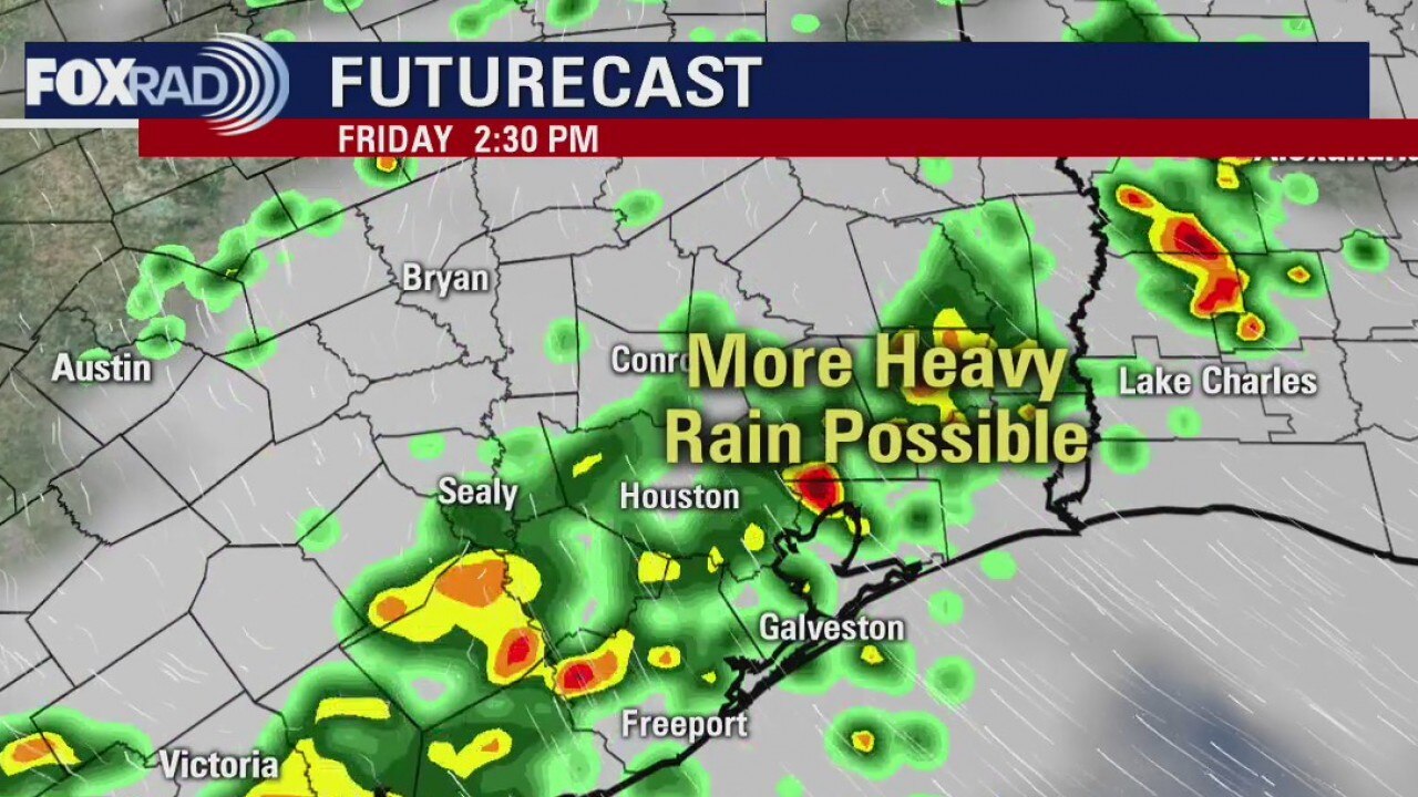 Friday morning weather forecast