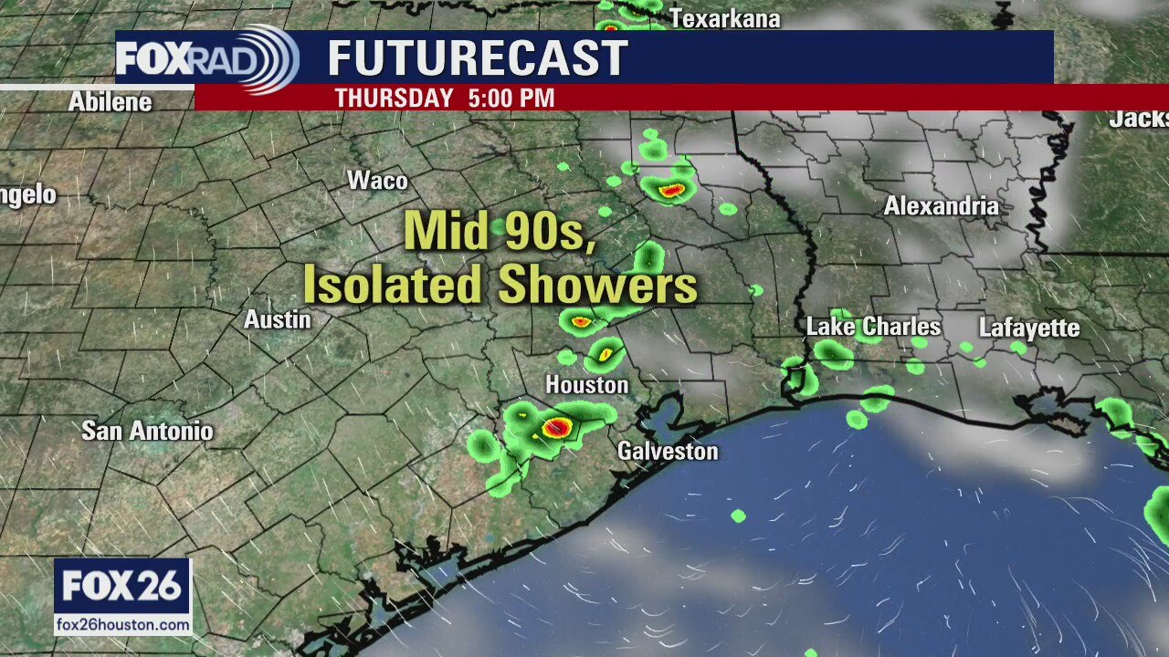 More heat and chances for rain