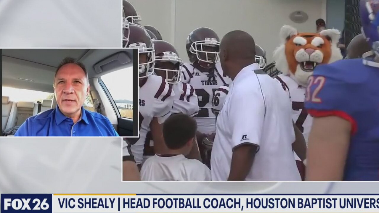 HBU Head Football Coach, Vic Shealy, talks about playing Non-Conference games during Covid-19