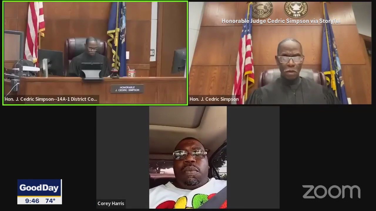 Talkers: Man joins Zoom court hearing while driving