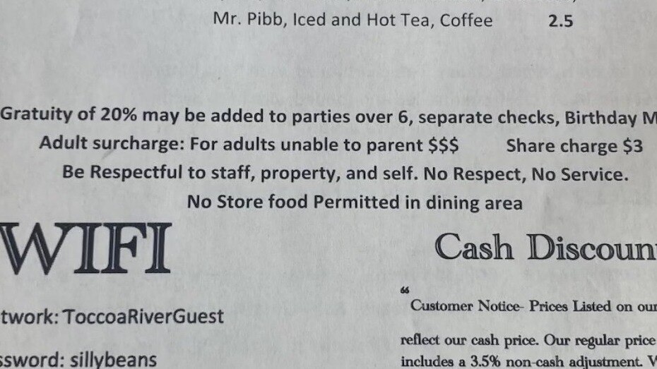 How one restaurant is dealing with bad parenting