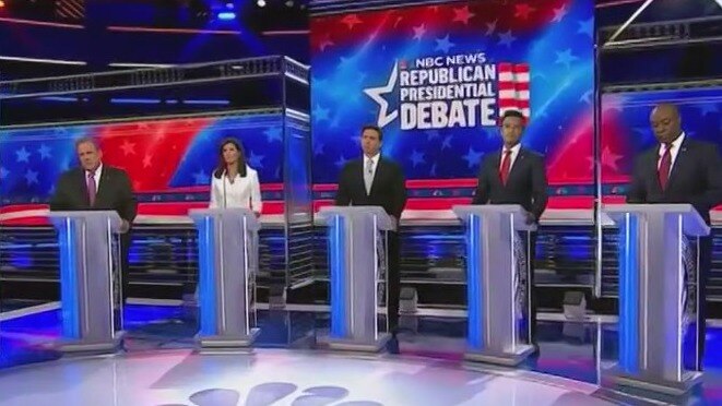 GOP debate: Trump's absence takes center stage, rally just miles away