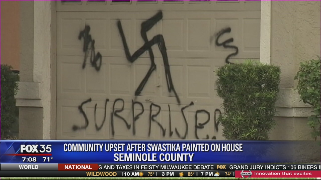 Anti-Semitic vandalism in Seminole County