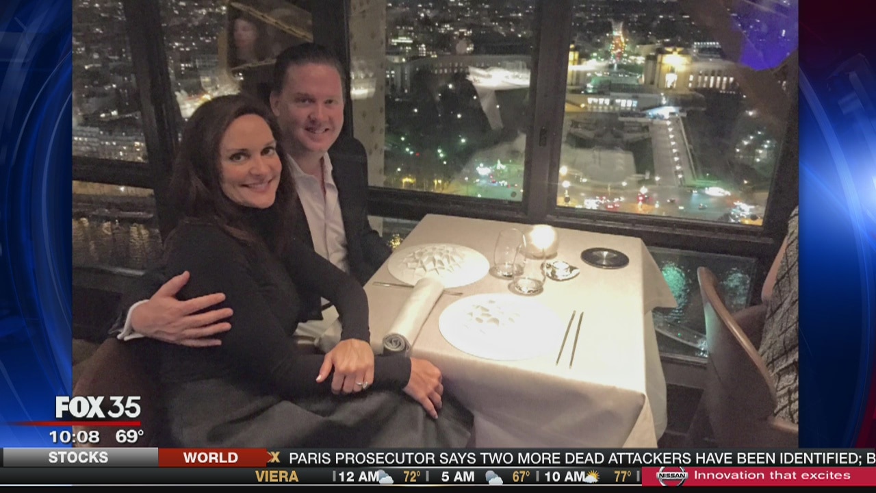 Lakeland couple atop Eiffel Tower during Paris attacks