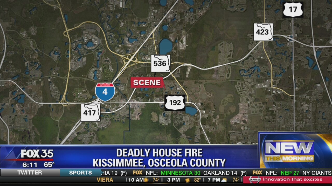 Fatal fire in Osceola County