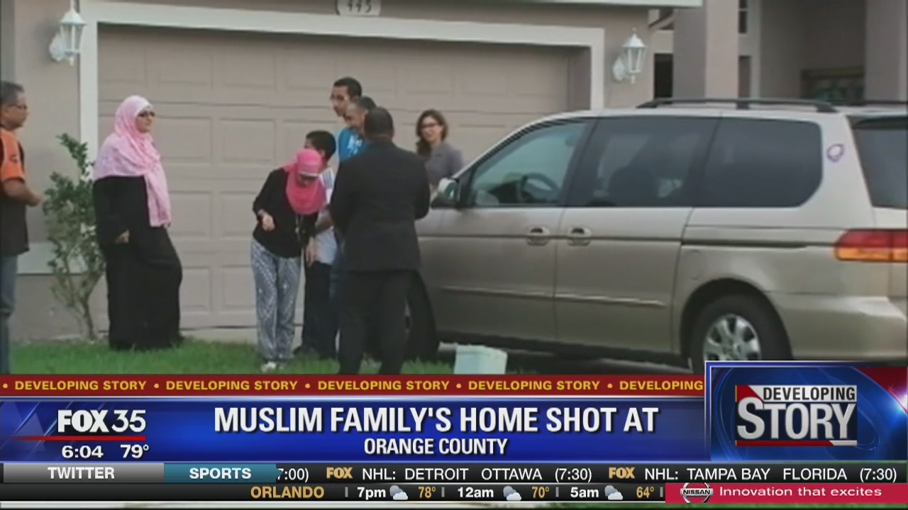 Police investigate shooting in Muslim family home