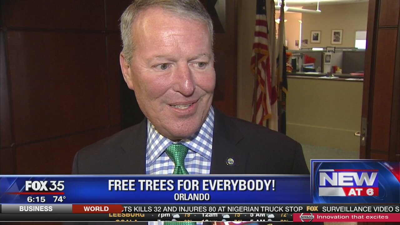 City of Orlando to give away trees