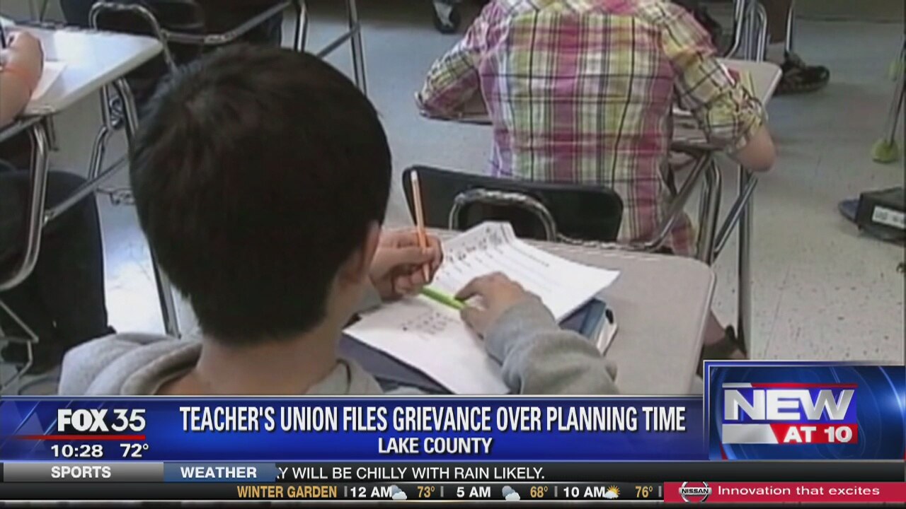 Lake teachers file grievance over planning time