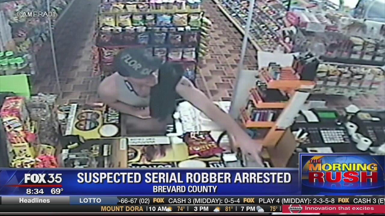 Suspected Brevard Co. serial robber arrested