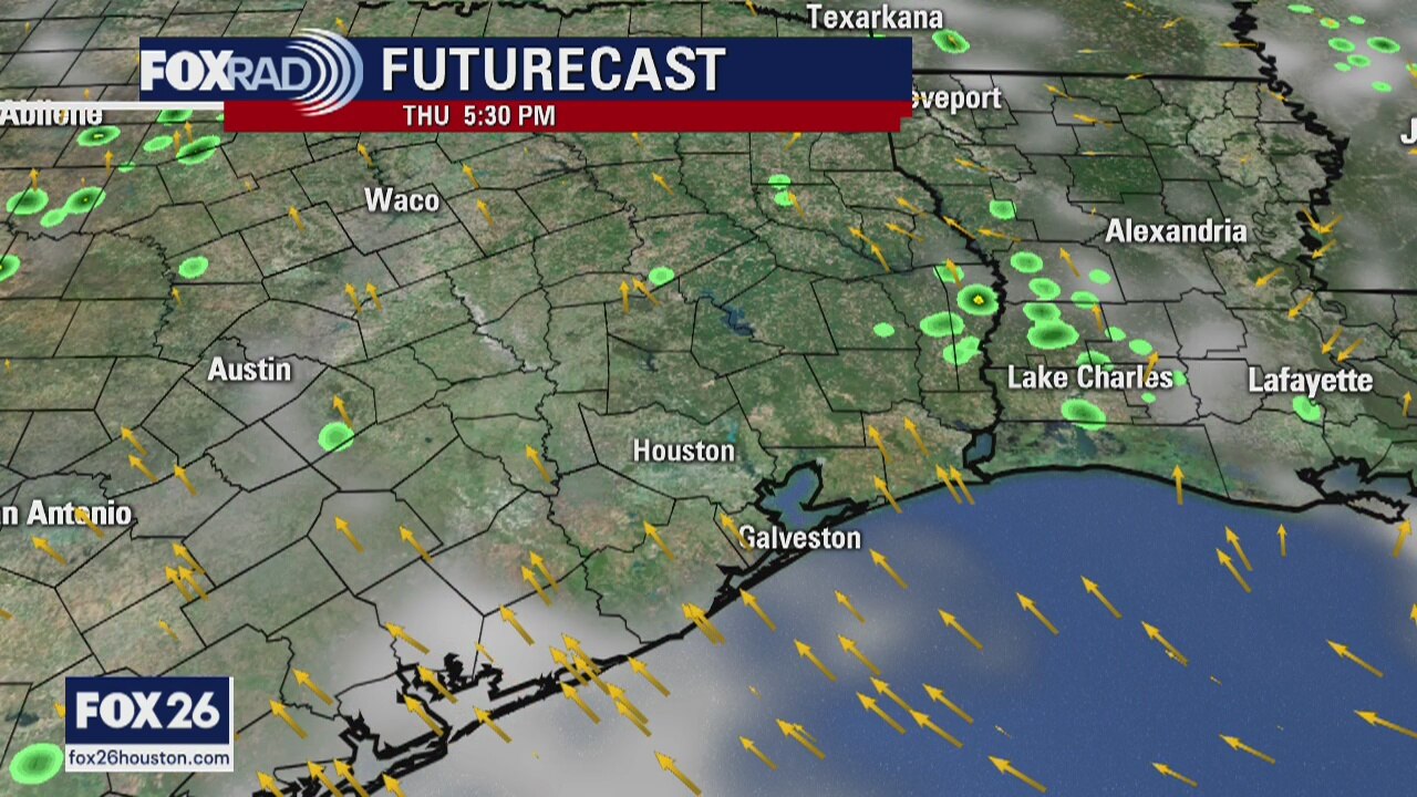 Wednesday Evening Weather Forecast